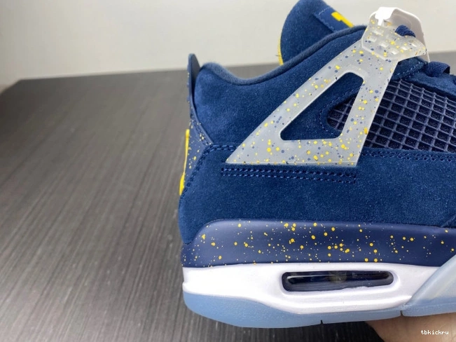 Cheap TBkick Retro Michigan Air Jordan AJ4-1036660 4 (PE) 0729